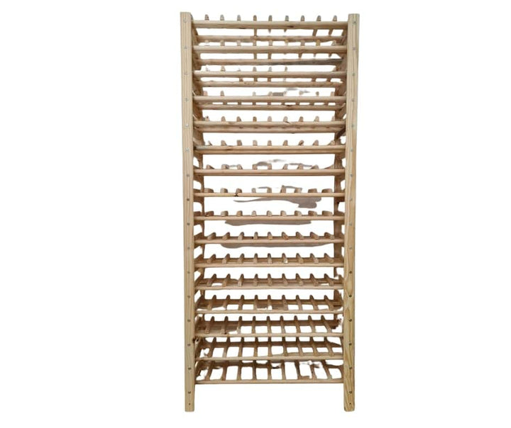 Pine Wooden Wine Shelf Rack - Garage Guys