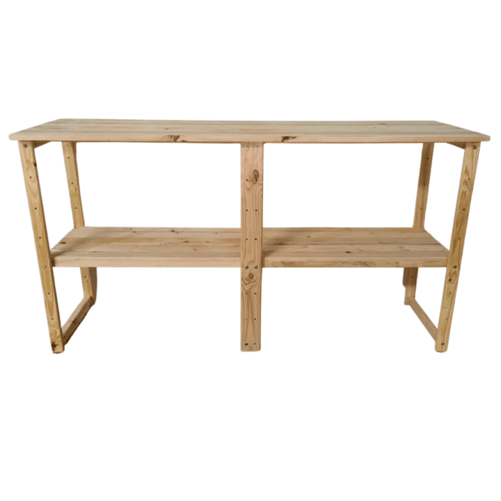 Multi Purpose Wooden Work Bench - Garage Guys